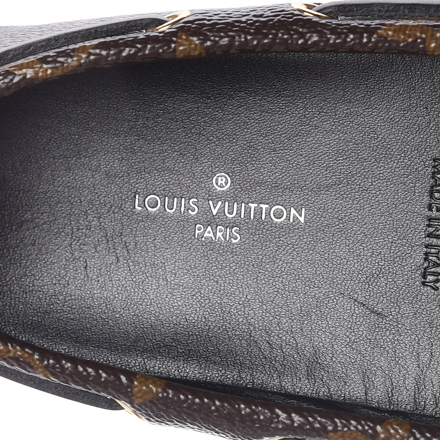 Louis Vuitton Patent Monogram Gloria Loafers 37.5 7 of 10