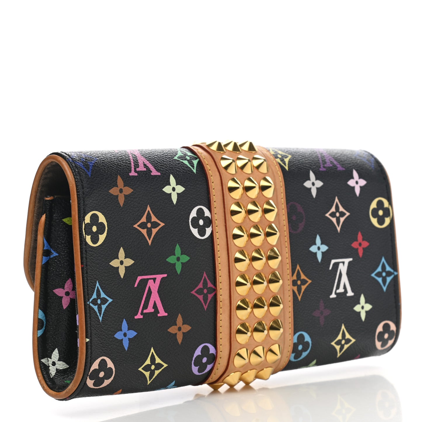 Monogram Multicolor Courtney Clutch Black