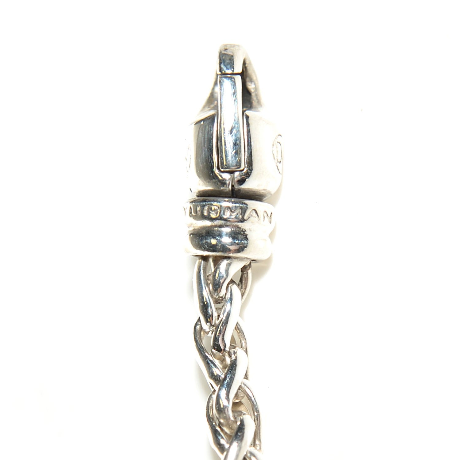 David Yurman Sterling Silver 4mm Wheat Chain Necklace 4 of 7
