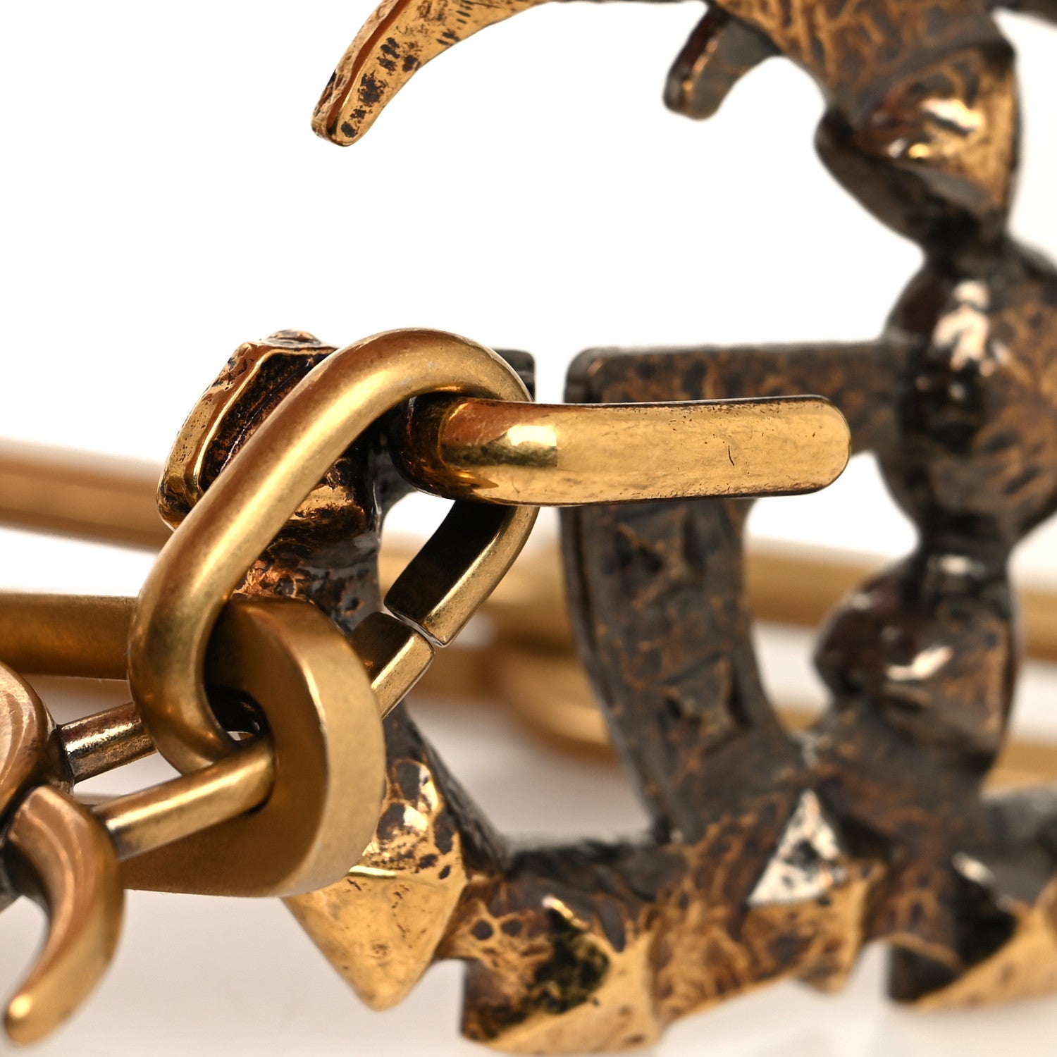 Gucci Crystal Double GG Chain Belt Multicolor 3 of 4