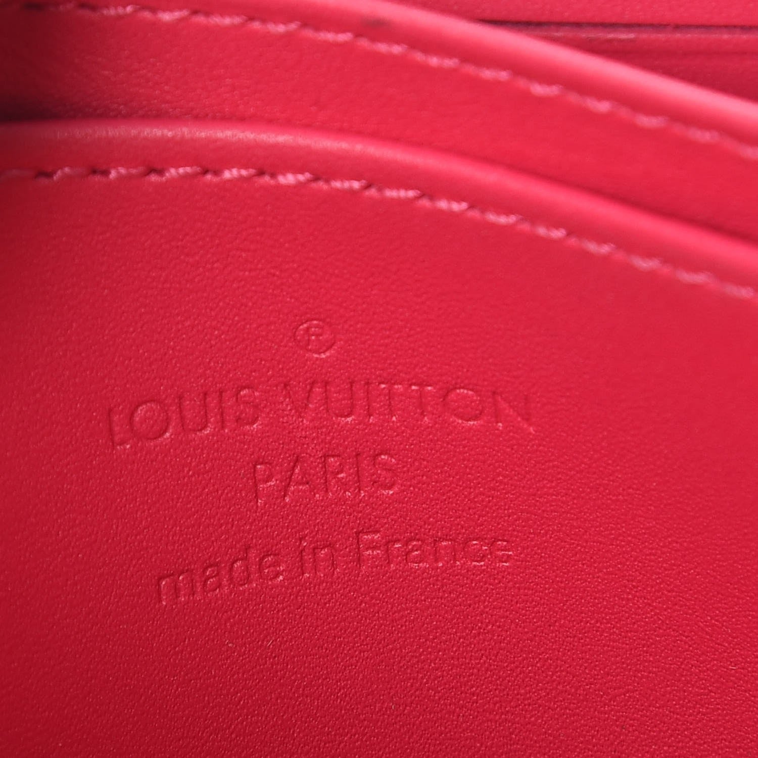 Louis Vuitton Vernis Zippy Coin Purse Rose Pop 6 of 7