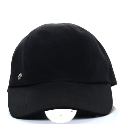 Hermes Cotton Serena Cap 57 Black 7 of 11