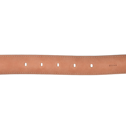 Louis Vuitton Damier Ebene 30mm Ellipse Belt 80 32 8 of 10