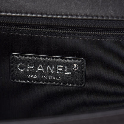 Chanel Lambskin Quilted New Medium Boy Flap Black 6 of 9