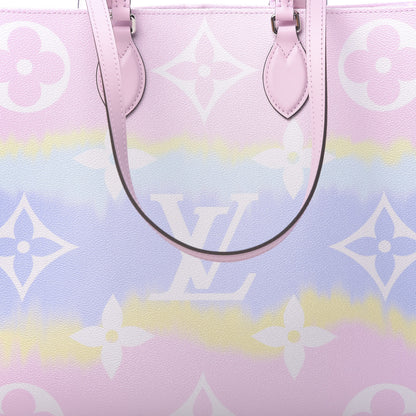 Louis Vuitton Monogram Escale Onthego GM Pastel 9 of 9