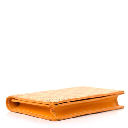 Goyard Goyardine Business Card Holder Yellow 4 of 9