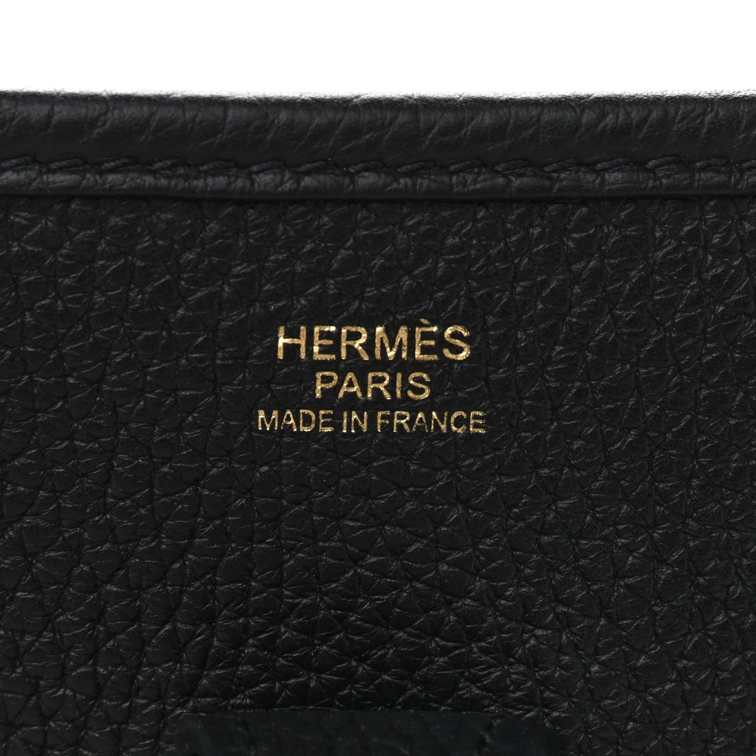 Hermes Taurillon Clemence Evelyne III PM Black 6 of 9