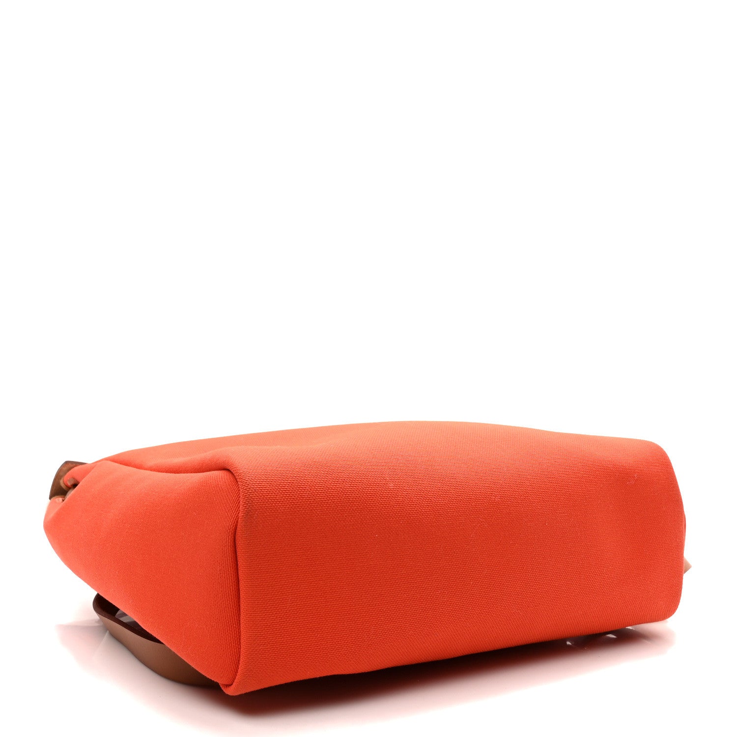 Hermes Military Toile Vache Hunter Herbag a Dos Zip Retourne Backpack Orange Mecano Fauve 5 of 10