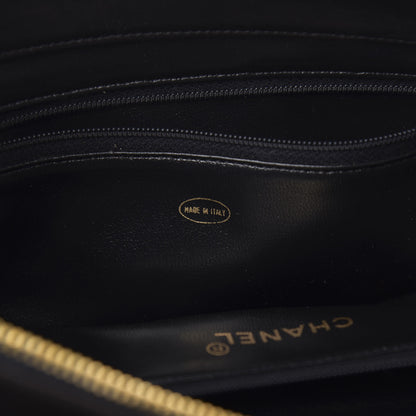 Chanel Lambskin CC Tote Black 9 of 18