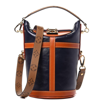 Louis Vuitton Calfskin Duffle Bag Navy 1 of 10