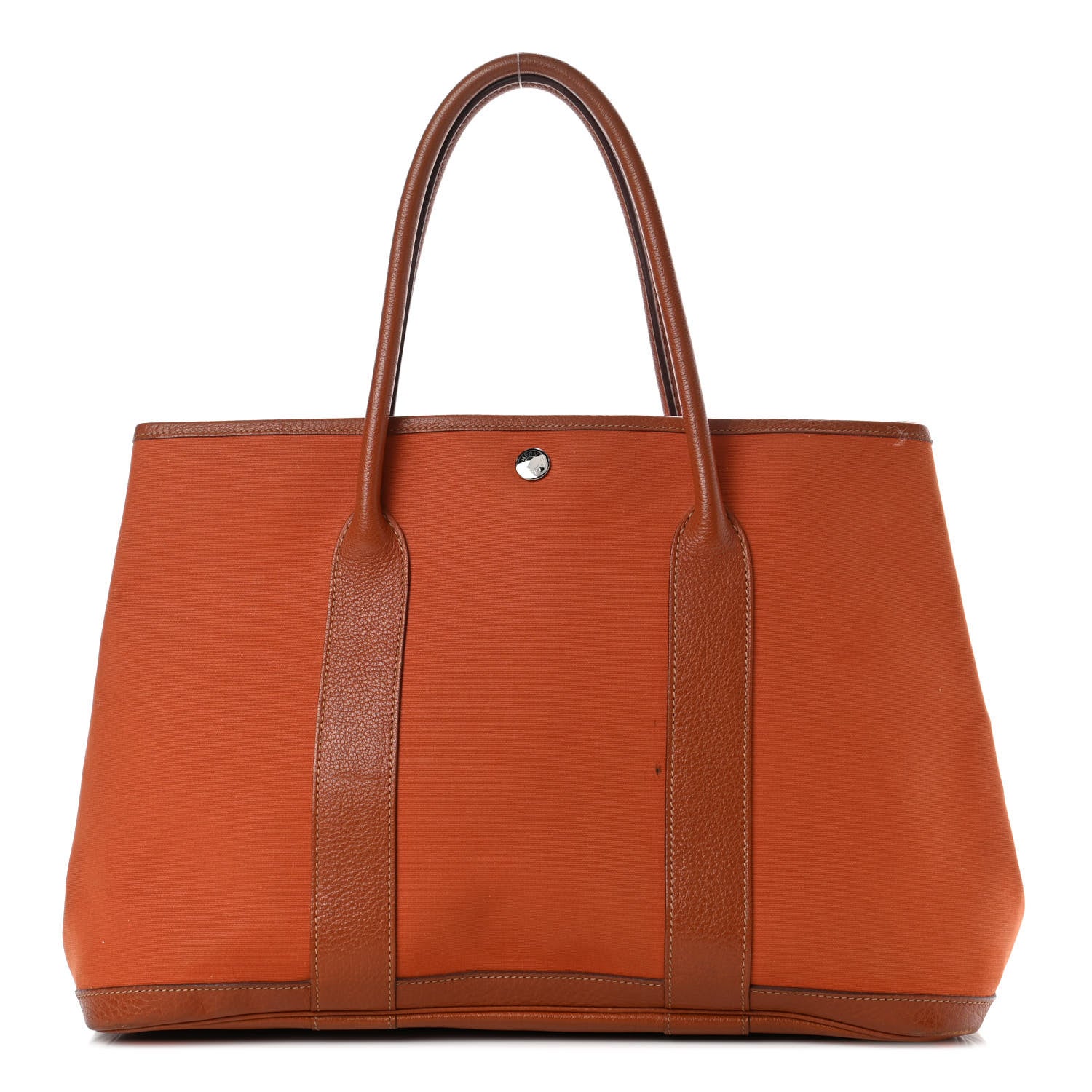Hermes Toile Negonda Garden Party Tote 36 MM Potiron 1 of 7