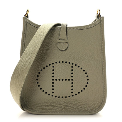 Hermes Taurillon Clemence Evelyne TPM Sauge 1 of 10