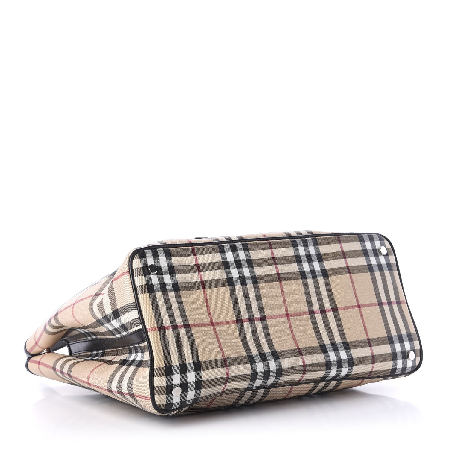 Burberry House Check Buckle Tote Black 4 of 13