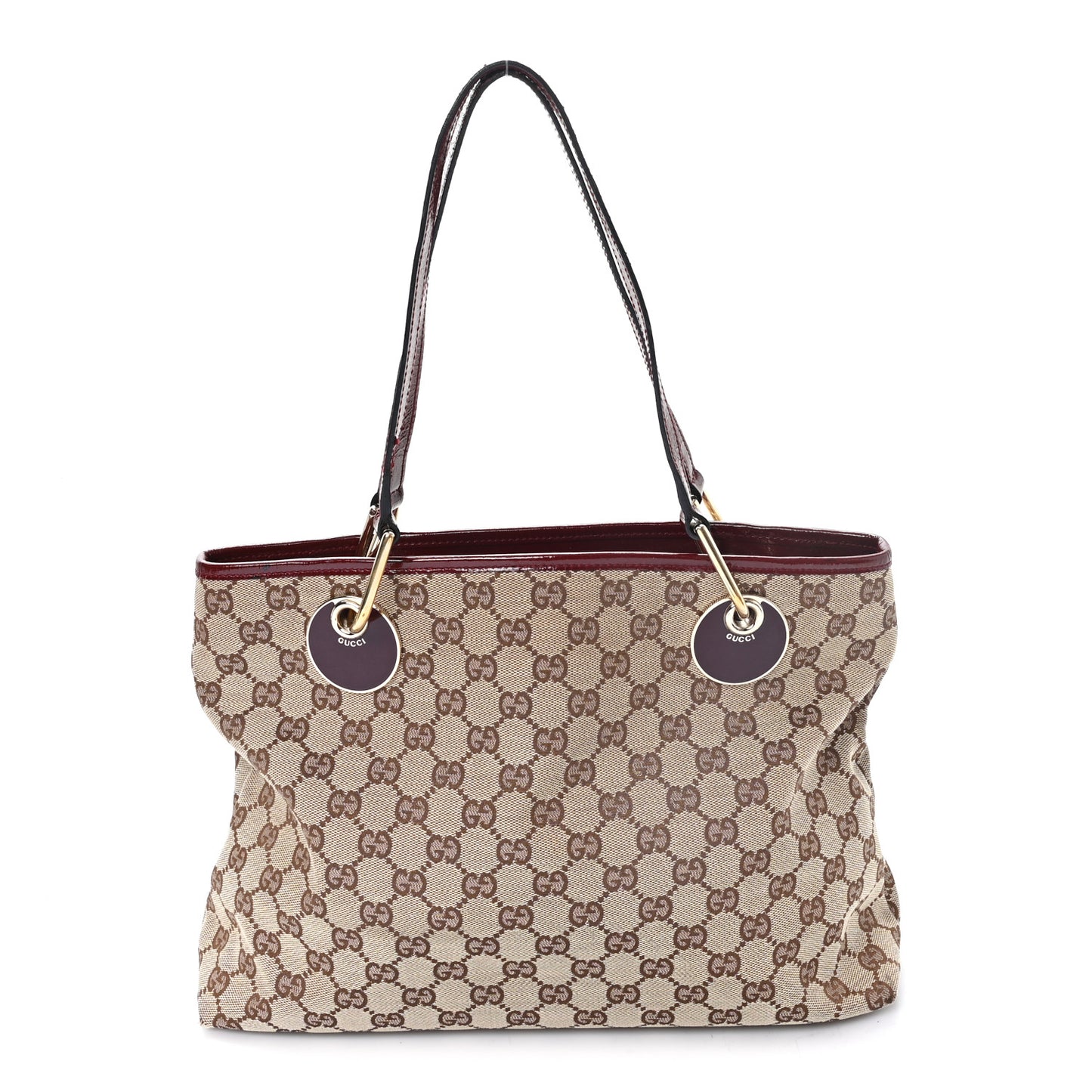 Monogram Medium Eclipse Tote Red
