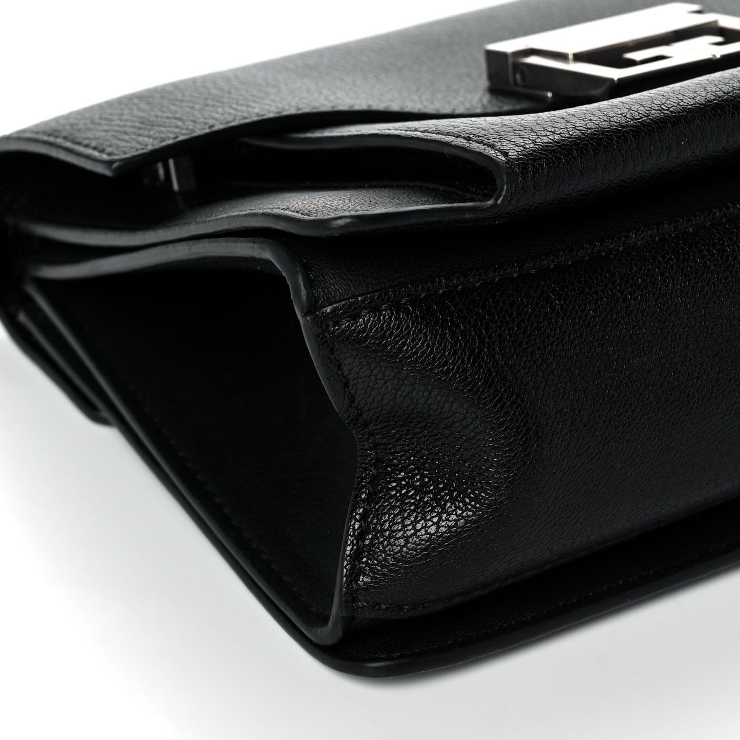 Sugar Goatskin Small GV3 Shoulder Bag Black