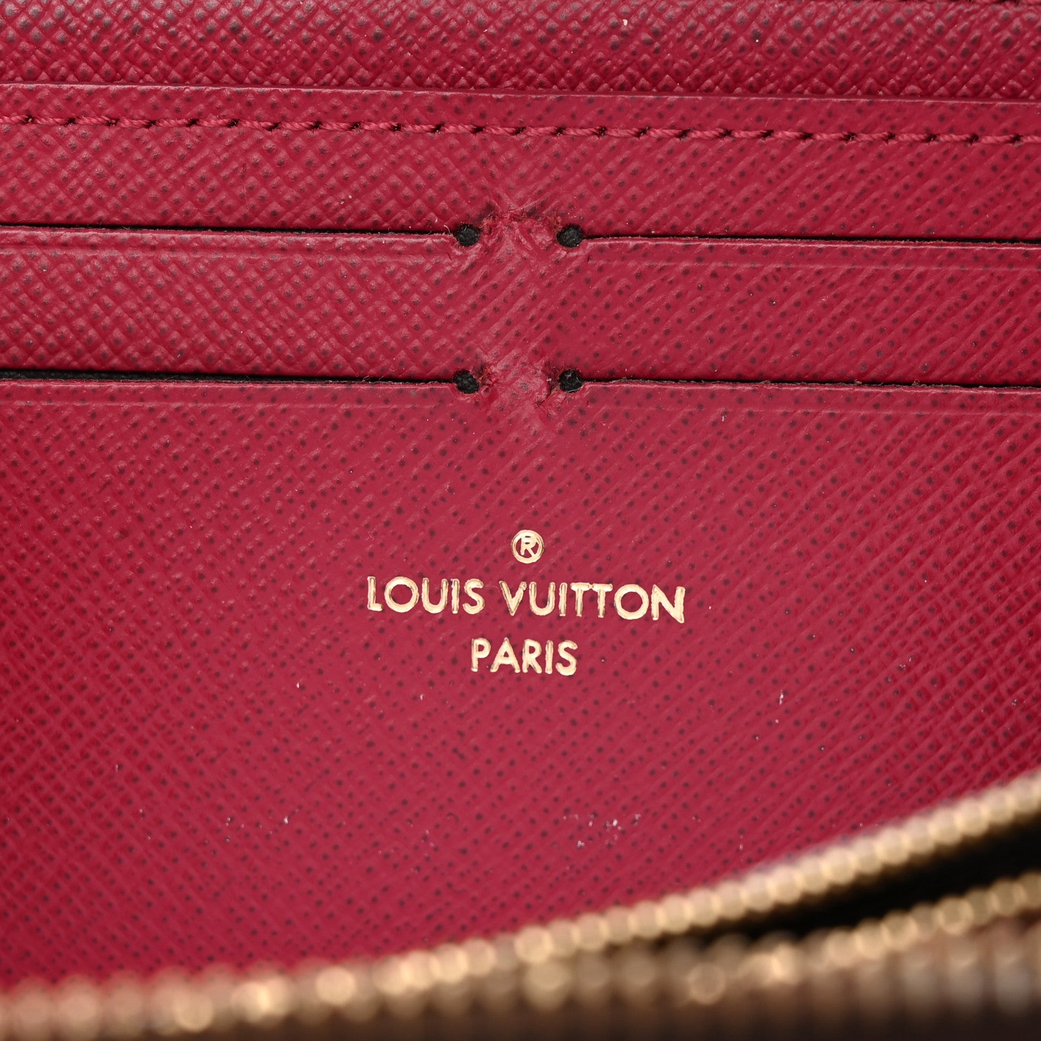 Louis Vuitton Monogram Clemence Wallet Fuchsia 6 of 8