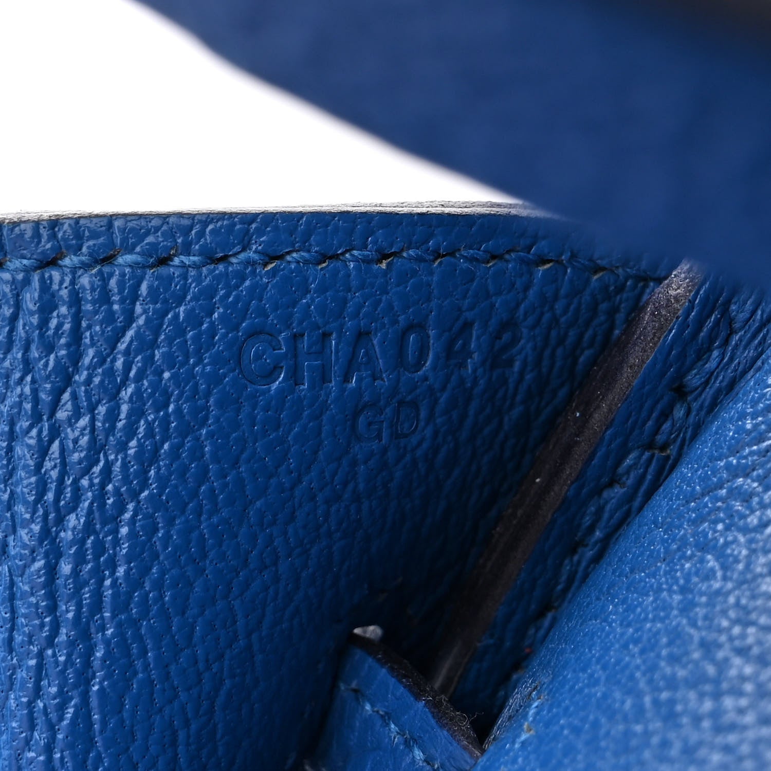 Hermes Togo Birkin 30 Bleu Zellige 7 of 12
