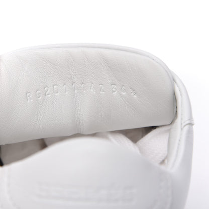 Hermes Calfskin Womens Advantage Sneakers 36.5 White 9 of 9