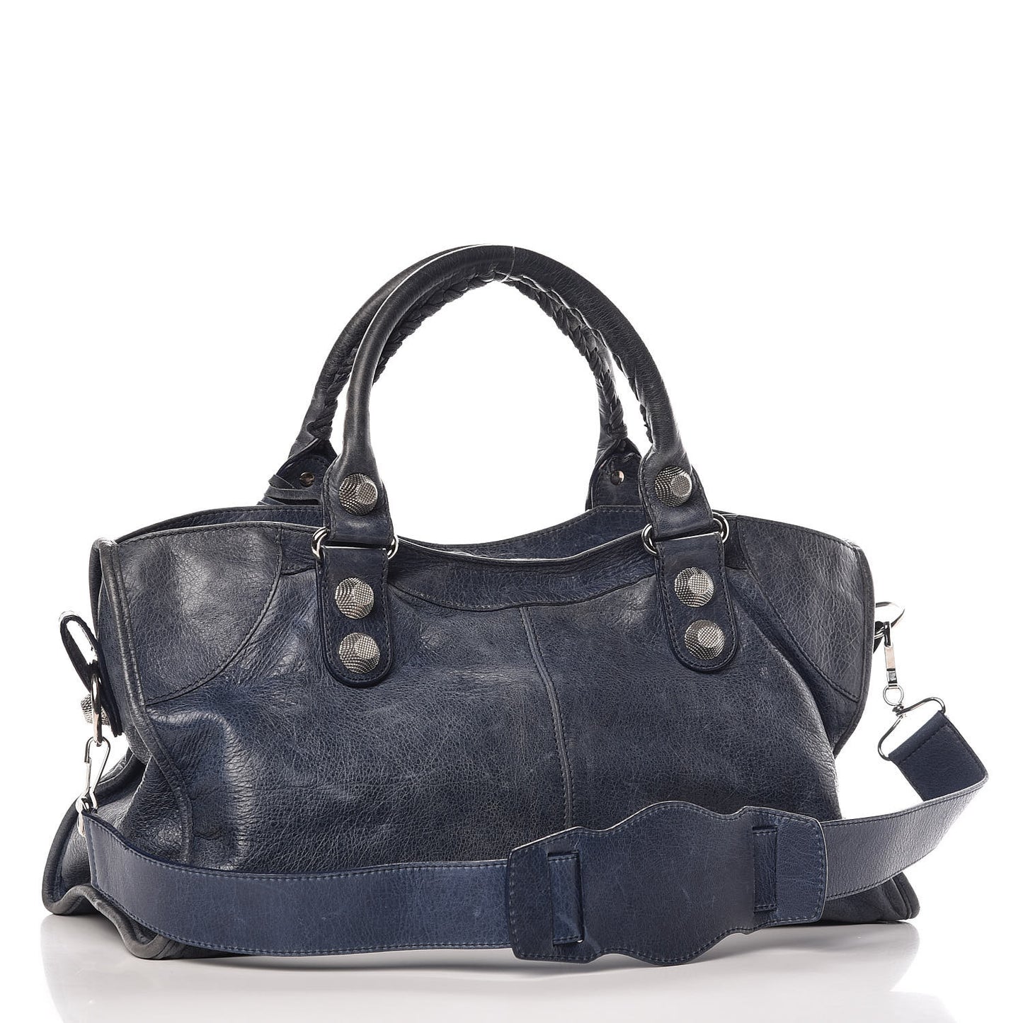 Agneau Giant 21 Silver Hardware Part Time Bleu Roi