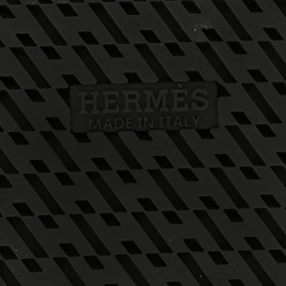 Hermes Toile De Coton Veau Lisse Mens Chypre Sandals 42 Prunoir 7 of 9
