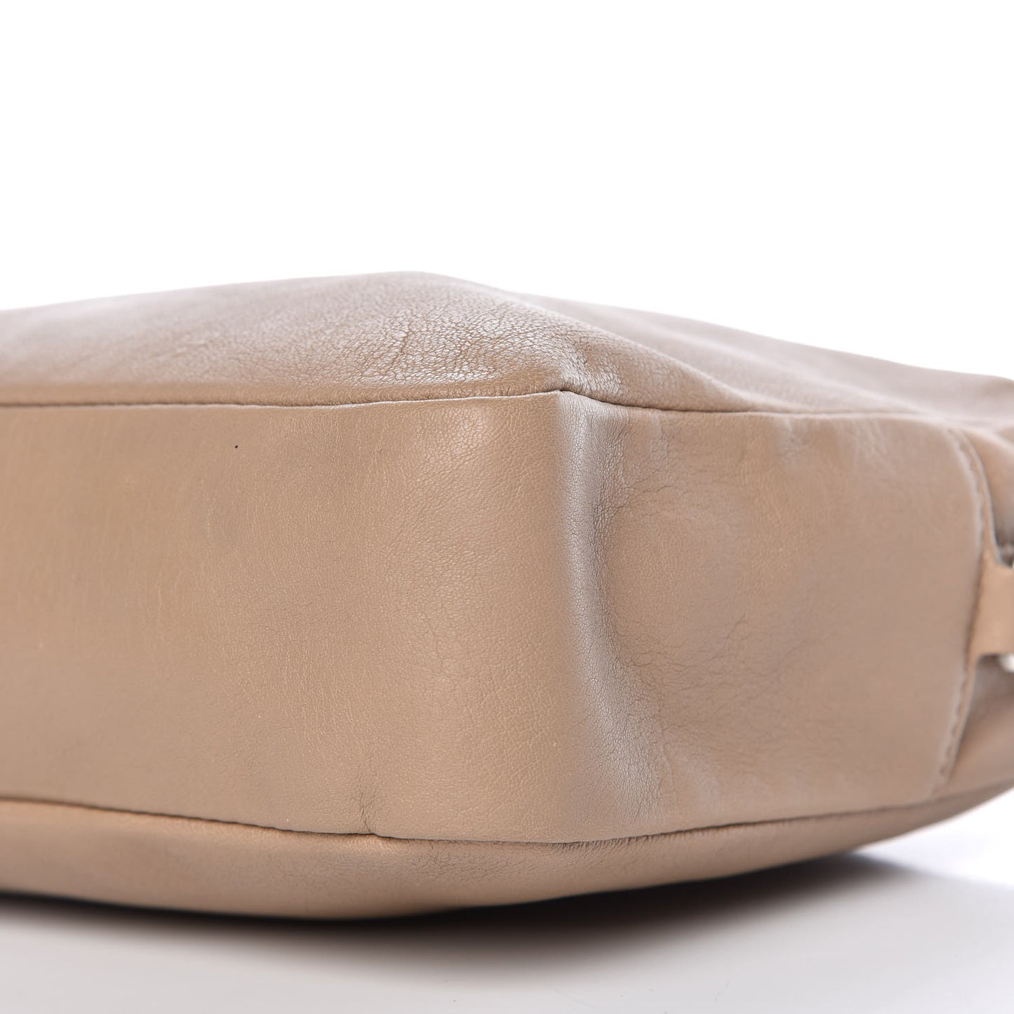 Lambskin Monogram Small Lou Camera Bag Beige