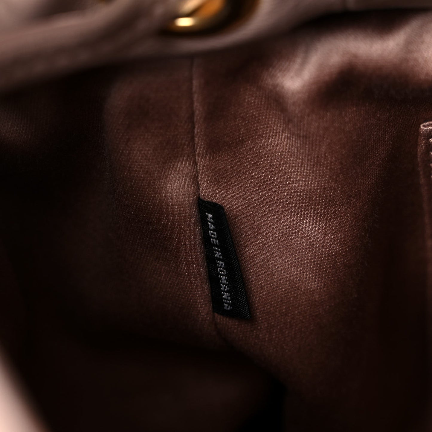 Nappa Matelasse Bucket Bag Cammeo