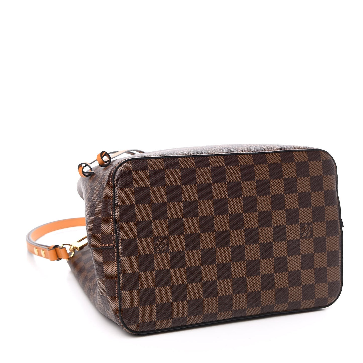 Damier Ebene Neonoe MM Safran