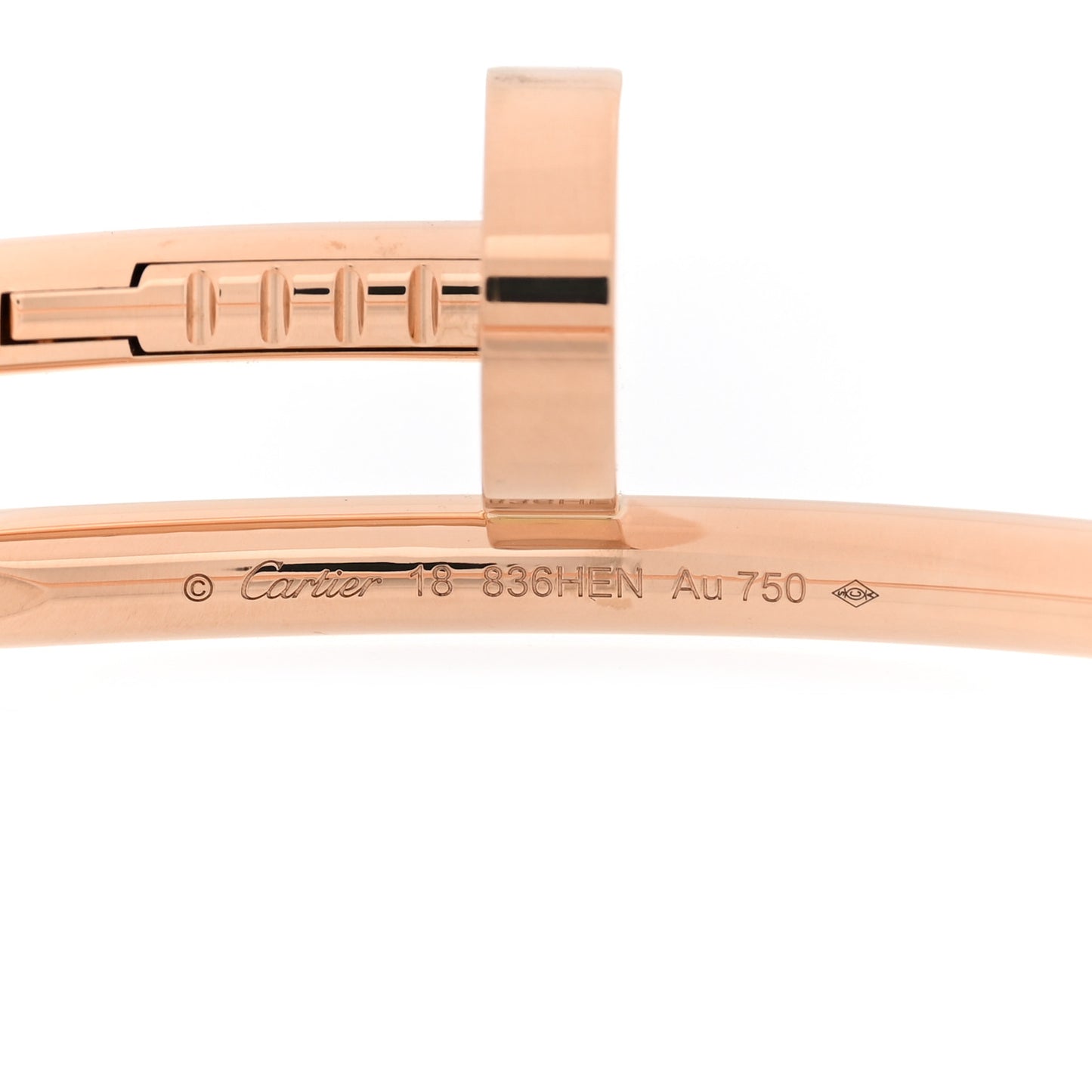 18K Pink Gold Juste Un Clou Bracelet 18
