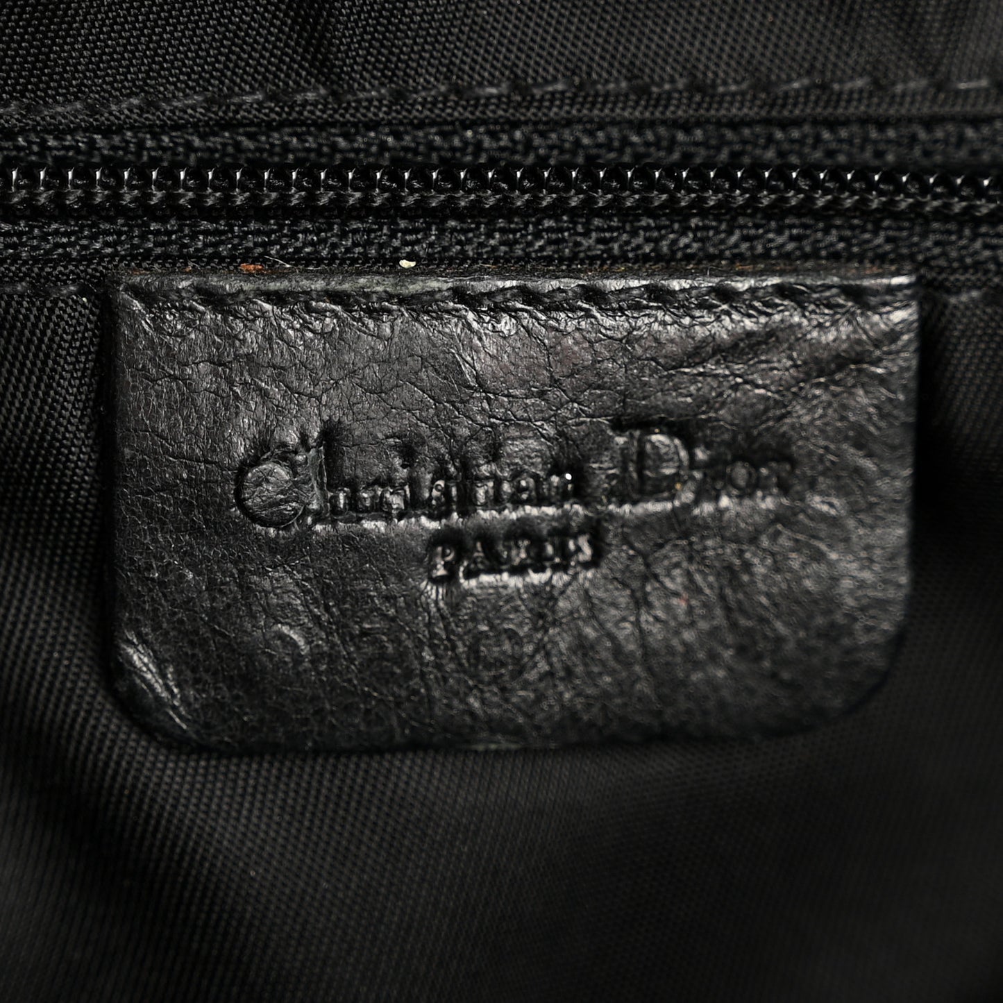 Calfskin Saddle Bag Black
