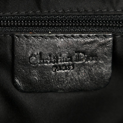 Christian Dior Calfskin Saddle Bag Black 6 of 14