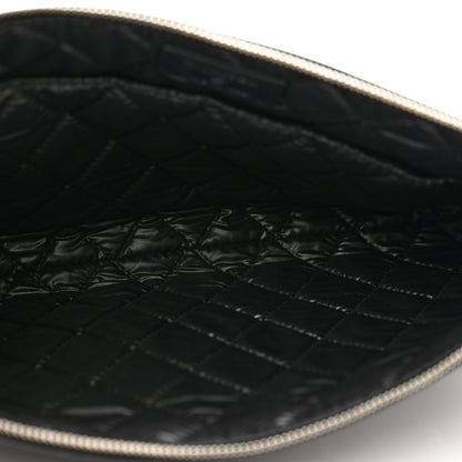 Chanel Metallic Calfskin Keyboard Pouch Black 5 of 9
