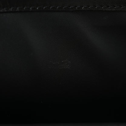 Tom Ford Calfskin Crocodile Embossed Medium Monarch Bag Black 10 of 11