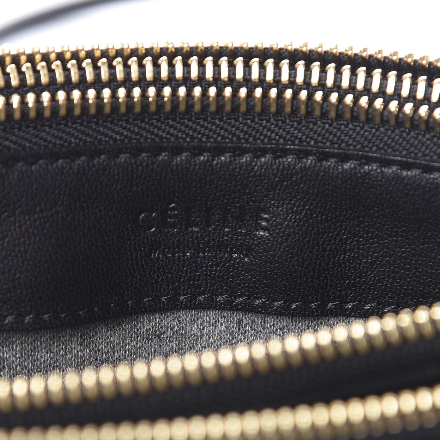 Lambskin Large Trio Crossbody Bag Black