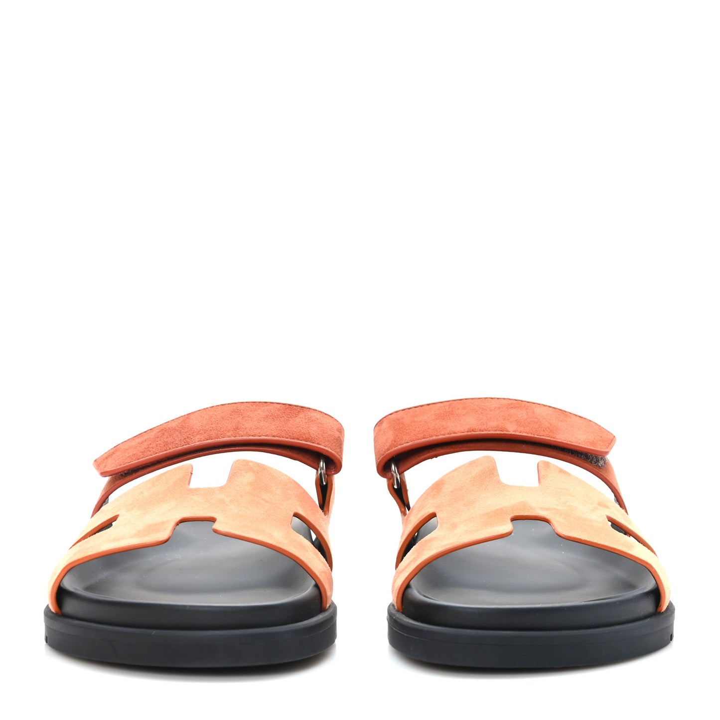 Suede Goatskin Womens Chypre Sandals 39.5 Rose Bois De Santal Rouge De Turin