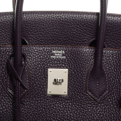 Hermes Togo Birkin 35 Raisin 5 of 34