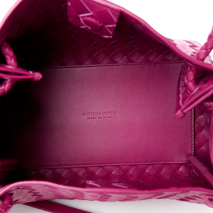 Bottega Veneta Nappa Intrecciato Medium Andiamo Parachute Shoulder Bag Cinnibar 5 of 9