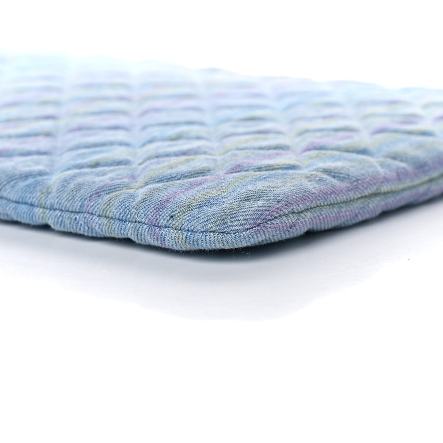 Denim Medium Cosmetic Case Blue