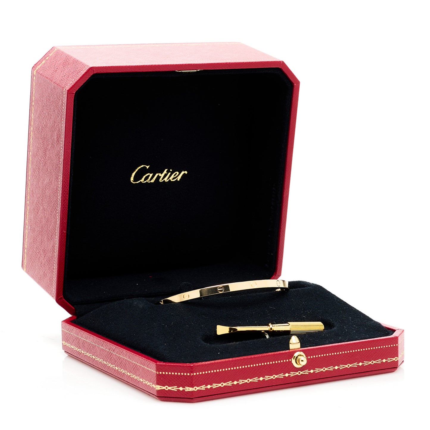 18K Yellow Gold Small LOVE Bracelet 18