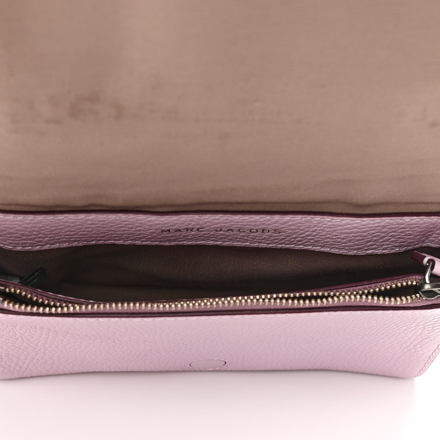 Marc Jacobs Pebbled Calfskin Recruit Crossbody Purple 5 of 12