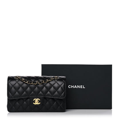 Chanel Caviar Quilted Small Double Flap Black 15 of 15