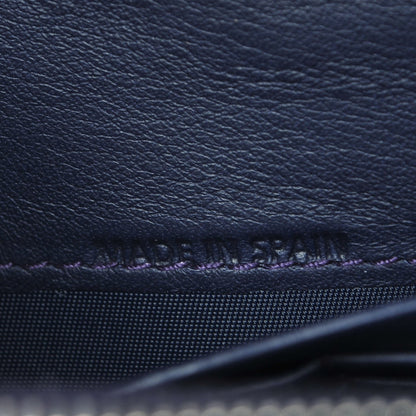 Christian Dior Patent Cannage Lady Dior Rendezvous Wallet On Chain Blue Nuit 7 of 9