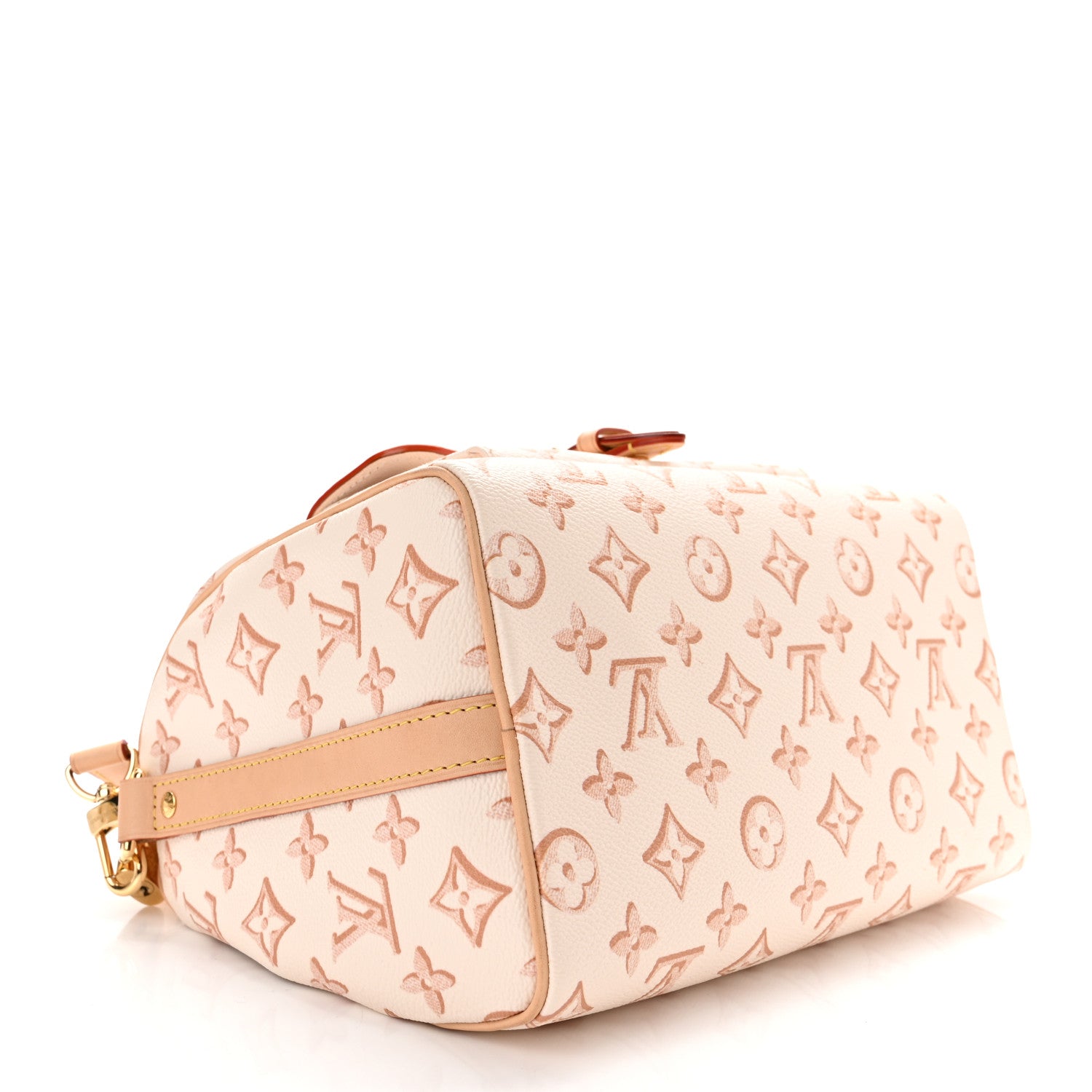 Louis Vuitton Monogram Fall for You Speedy Bandouliere 25 Beige Clair 4 of 10
