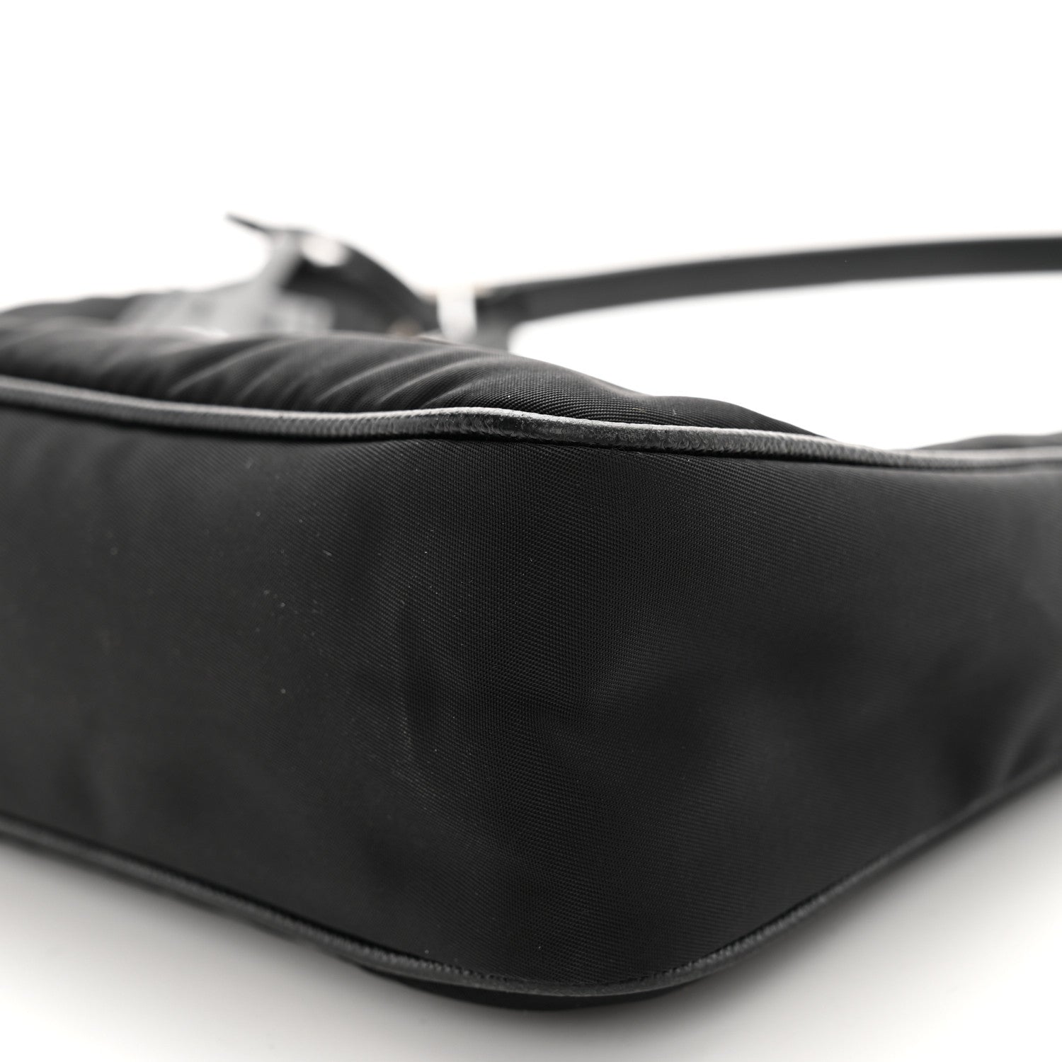 Prada Tessuto Nylon Saffiano Mini Re-Edition 2005 Bag Black 10 of 11