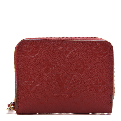 Louis Vuitton Empreinte Zippy Coin Purse Cherry 1 of 8