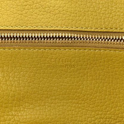 Celine Crisped Calfskin Mini Tie Knot Tote Chartreuse 6 of 16