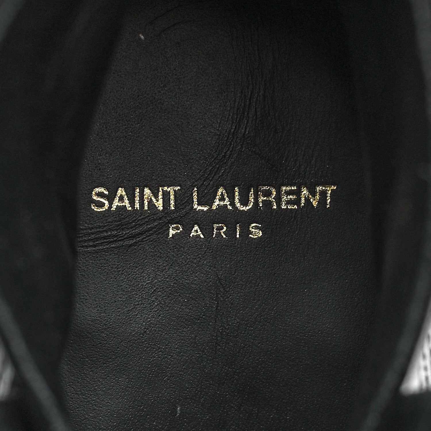 Saint Laurent Leather Dakota 50 Stud Bootie 42 Black 6 of 9