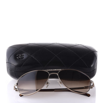 Chanel Crystal Sunglasses 4121-B Brown 8 of 8