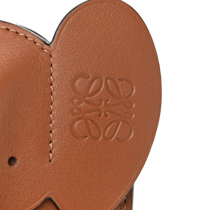 Loewe Calfskin Elephant Pouch Crossbody Bag Tan 8 of 11