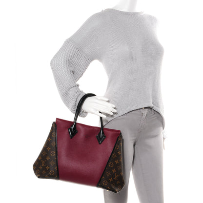 Louis Vuitton Monogram Cuir Orfevre Tote W PM Prunille 2 of 8