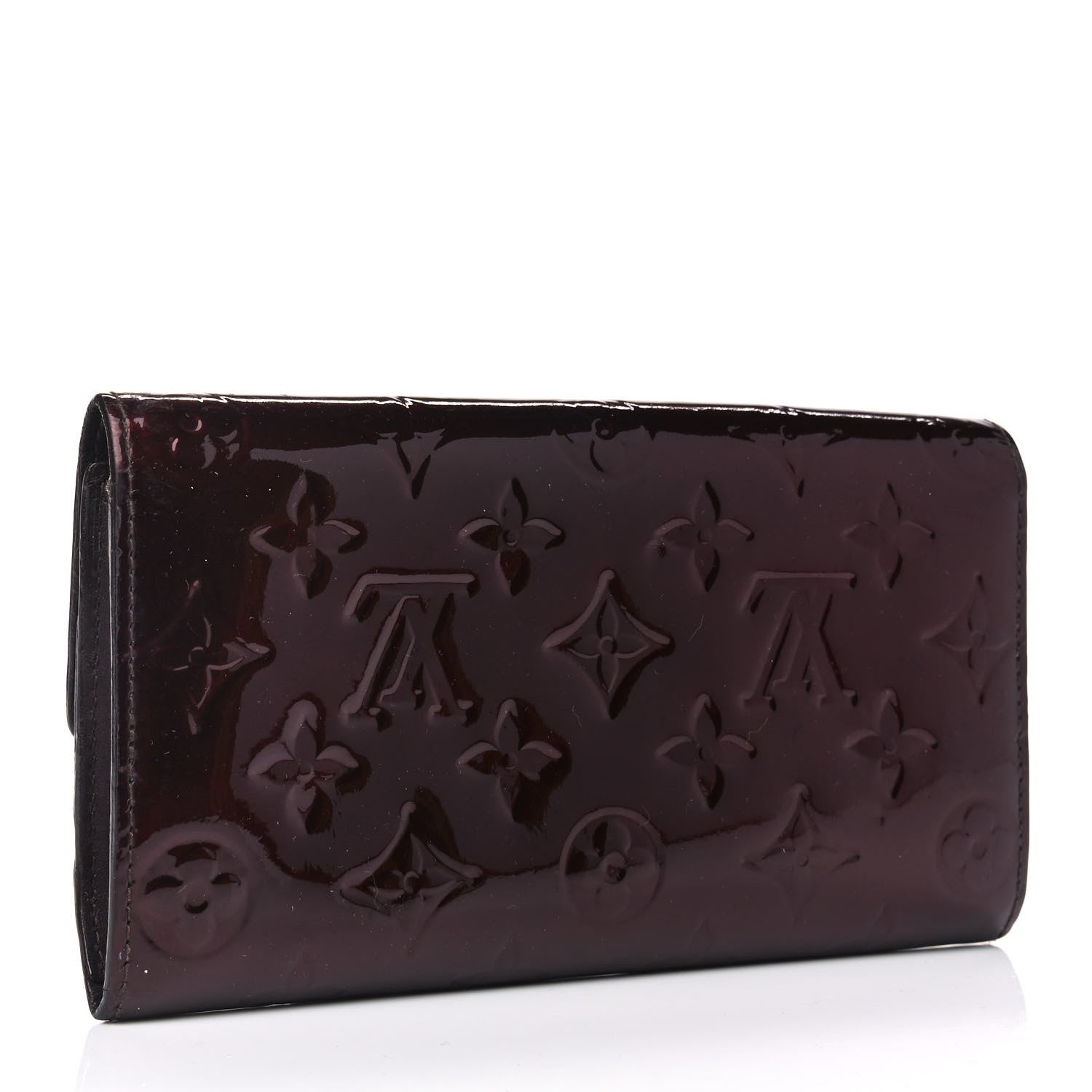 Louis Vuitton Vernis Sarah Wallet Rouge Fauviste 2 of 5